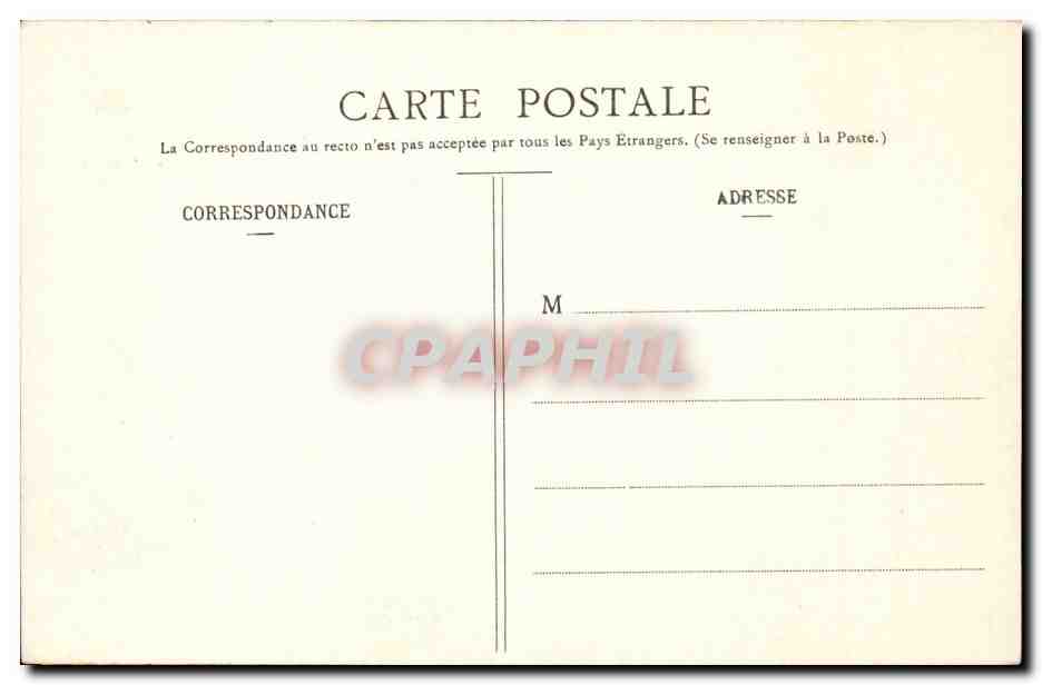 Paris CPA Ministere de la guerre publicite Apertine  — Rückseite