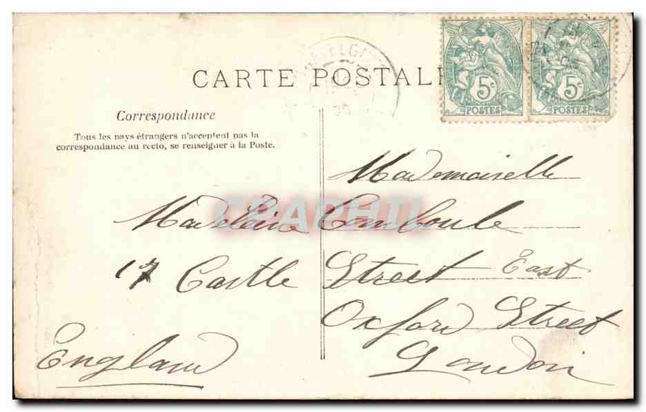 CPA FAntaisie Enfant — Verso