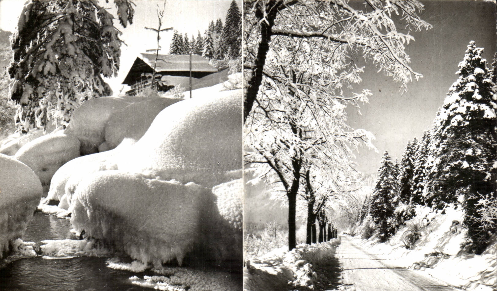 Winter Landscape — Courchevel — publisher not visible