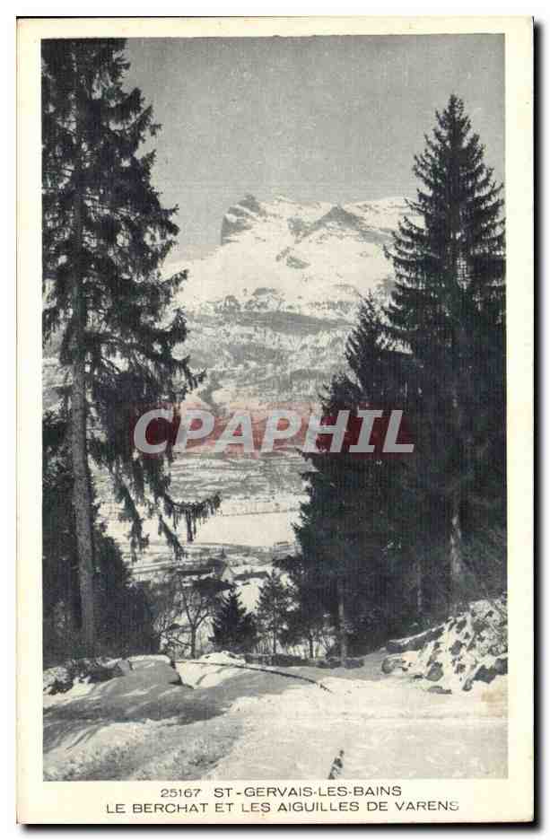 Le Berchat et les Aiguilles de Varens — St-Gervais-les-Bains — Cie. Rup. & Cie. n°25167