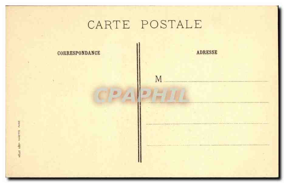 CPA Greuze Portrait du graveur Wille — Verso