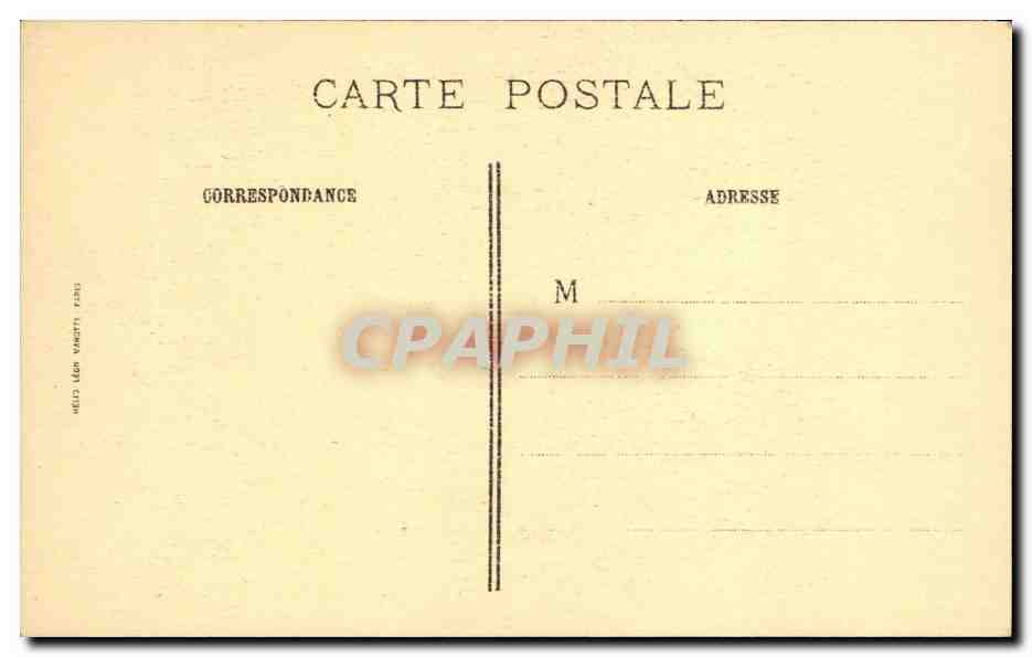 CPA Nattier La marquise d'Antin — Verso