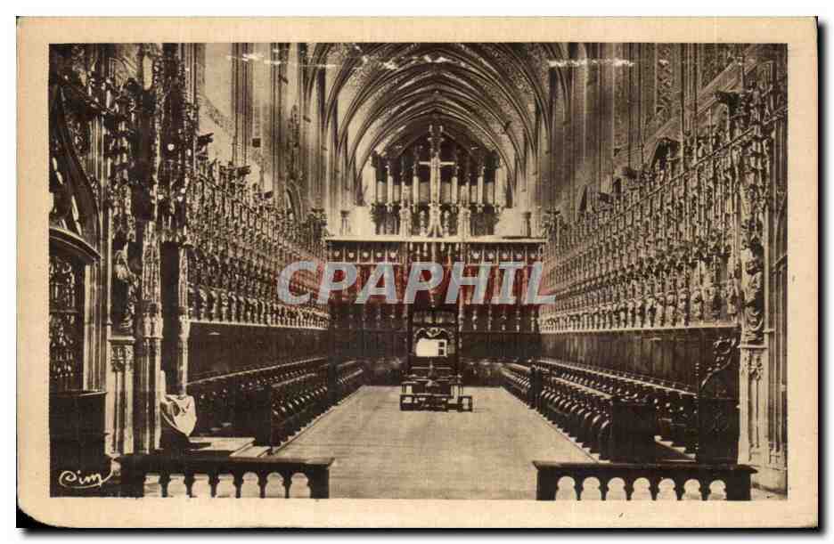 CPA Albi Le choeur de la cathedrale
