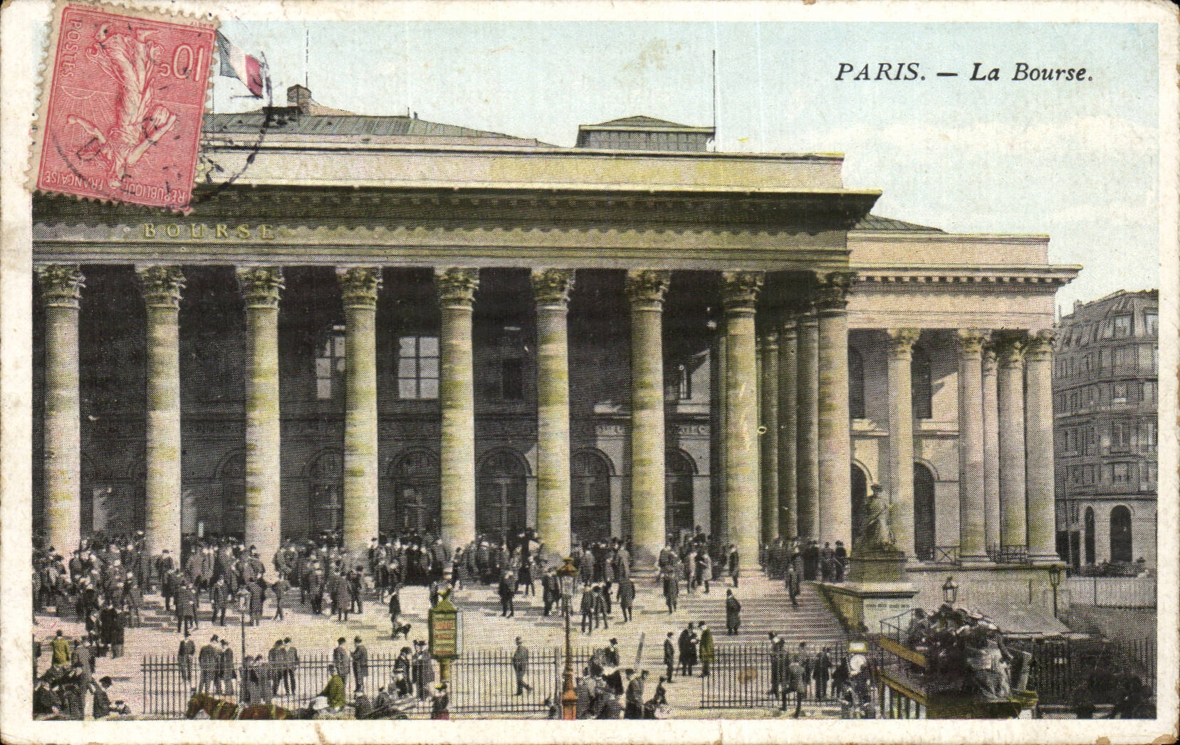 Paris CPA La Bourse