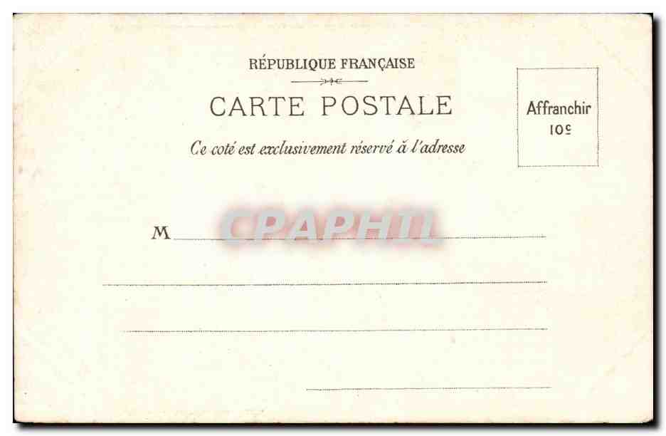 Paris CPA St Etienne du Mont — Rückseite
