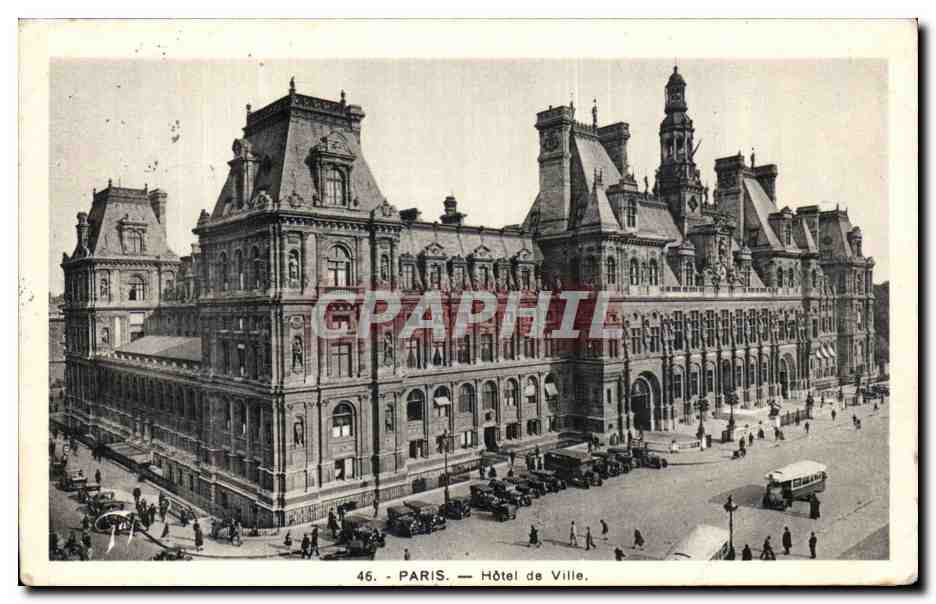 Paris CPA Hotel de ville