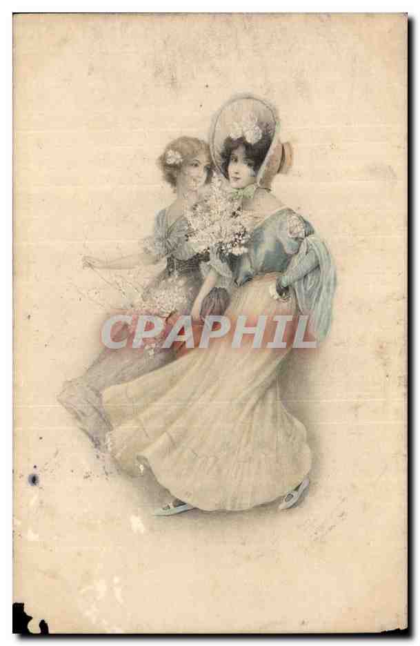 CPA Fantaisie Femmes