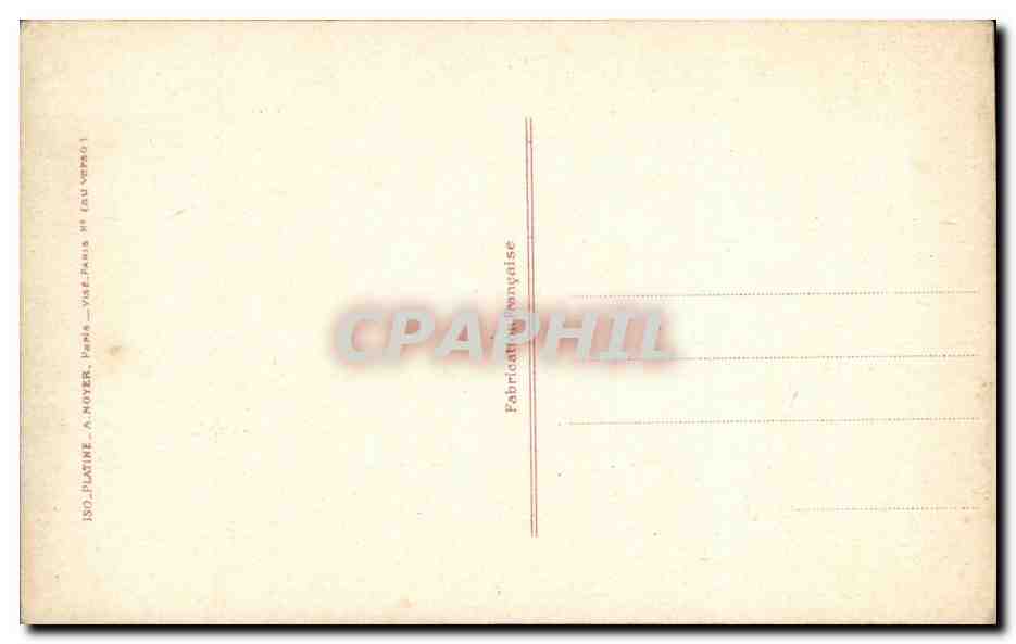 CPA Fantaisie Femme et anges  — Verso