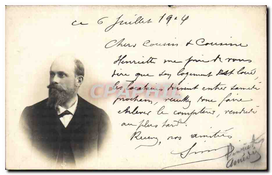 CPA Fantaisie Homme