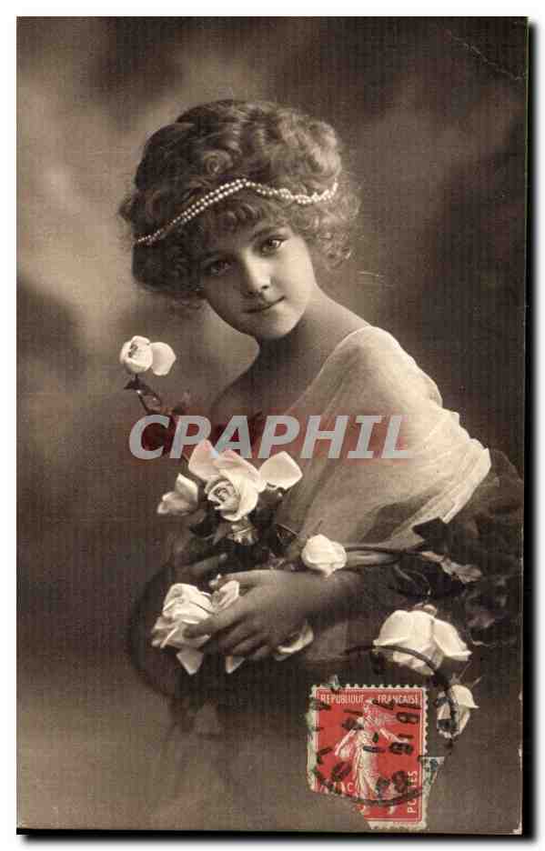 CPA Fantaisie Femme