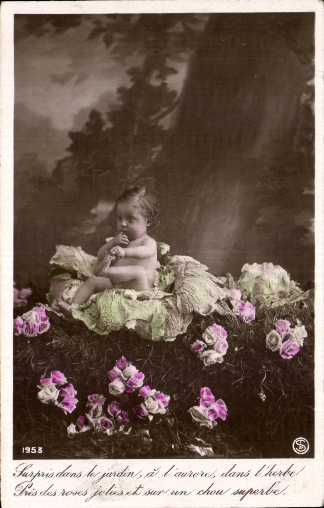 CPA Fantaisie Enfant Bebe