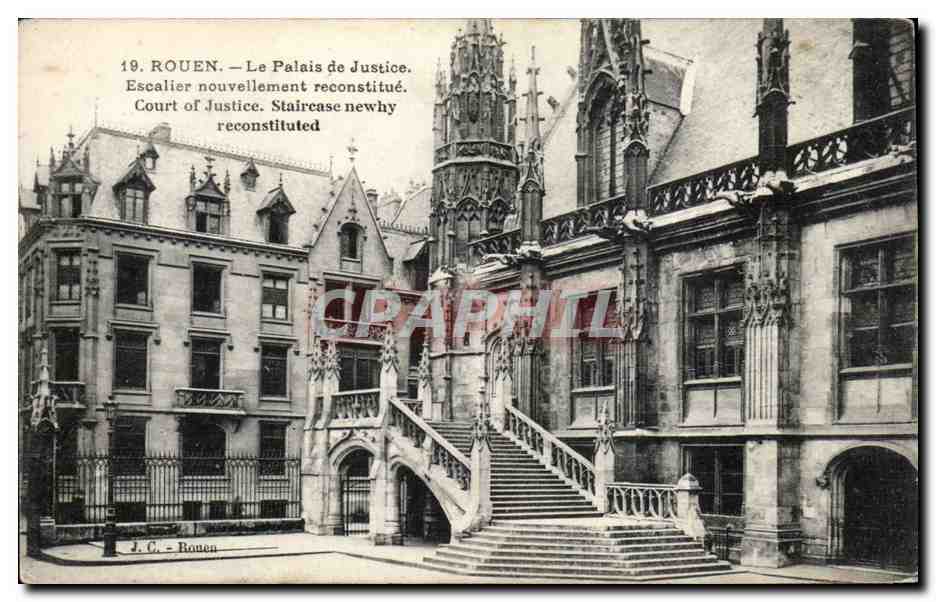 CPA Rouen le palais de justice