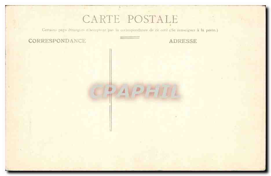 CPA Rouen Fontaine de la Crosse — Rückseite