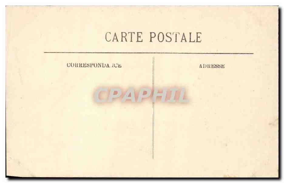 CPA Rouen la grosse horloge — Verso