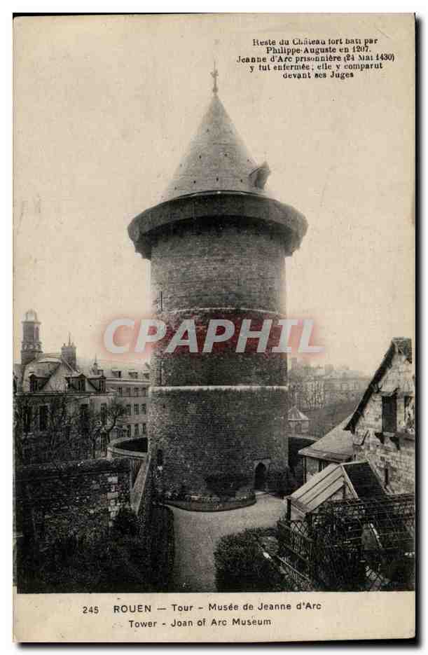 CPA Rouen Tour Musee de Jeanne d'arc
