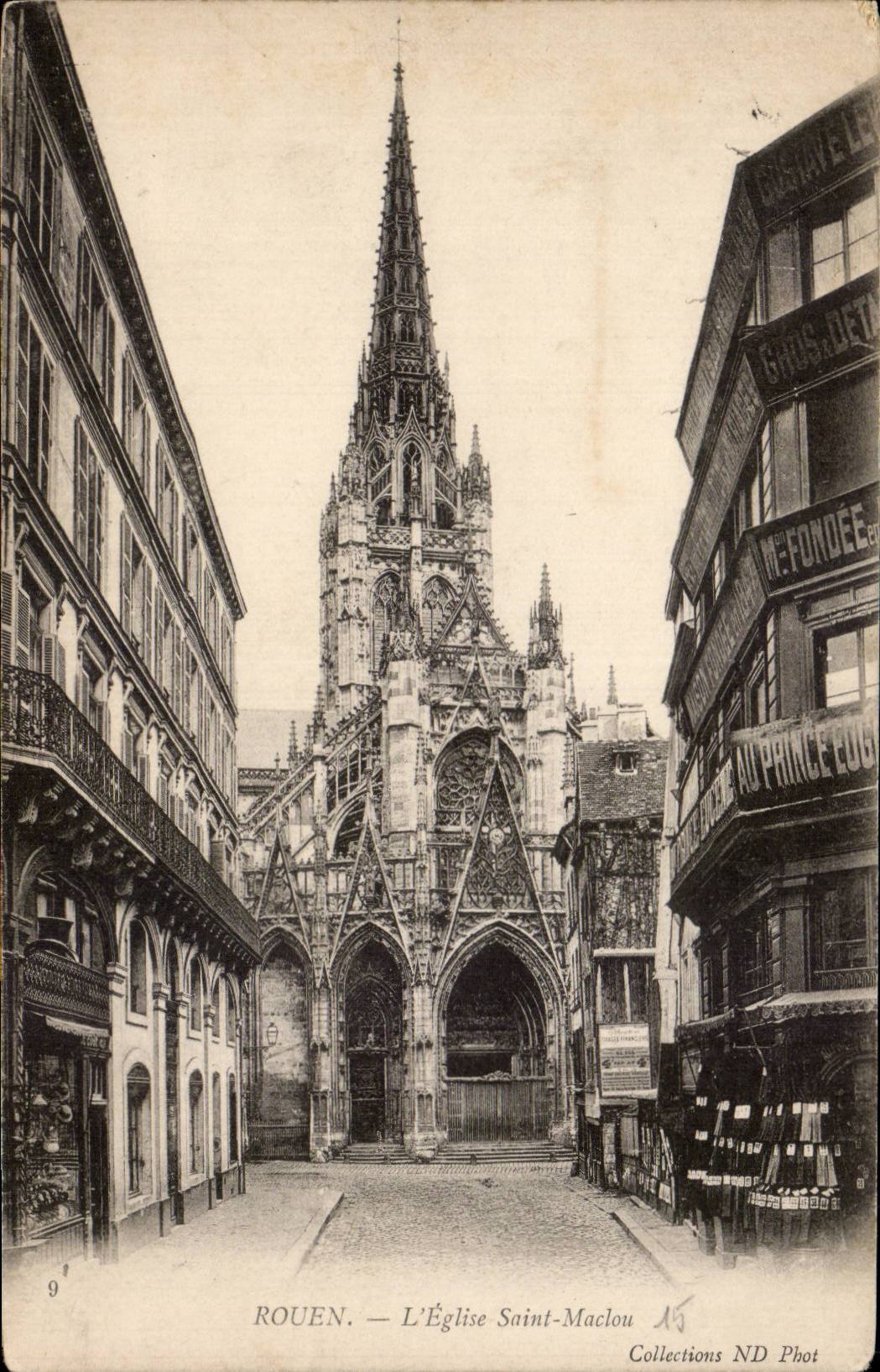 CPA Rouen L'eglise Saint maclou