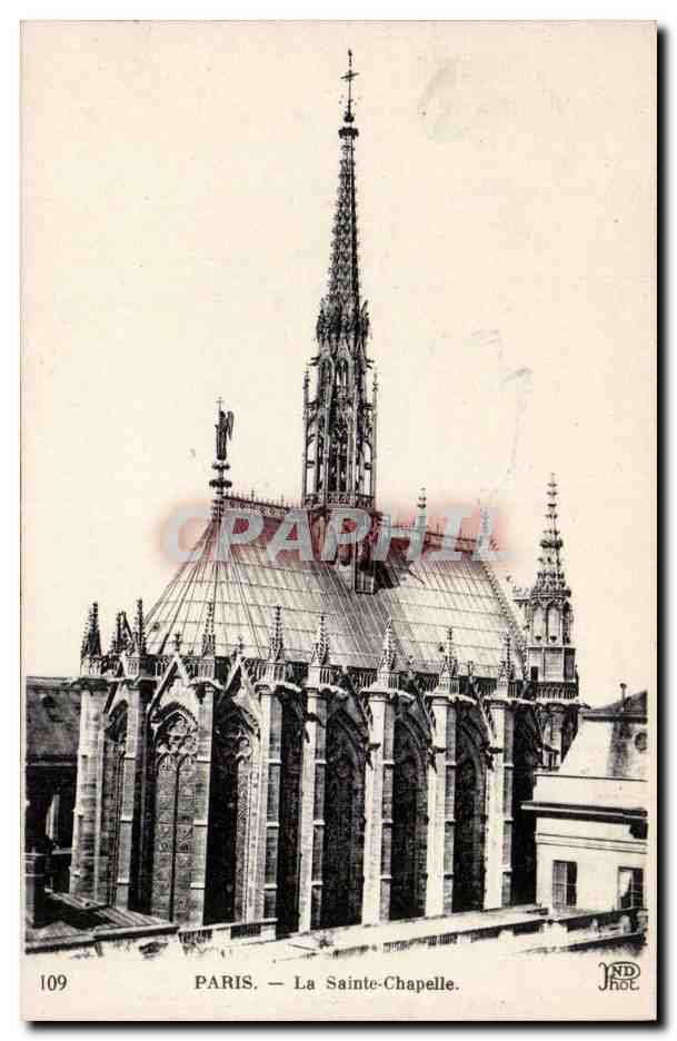Paris CPA La Sainte Chapelle