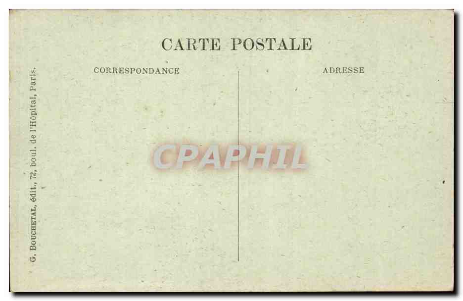 Paris CPA Musee CArnavalet Berceau du prince imperial offert par la ville de Paris en 1856 Don de SM l'imperatrice Eugen — Rückseite