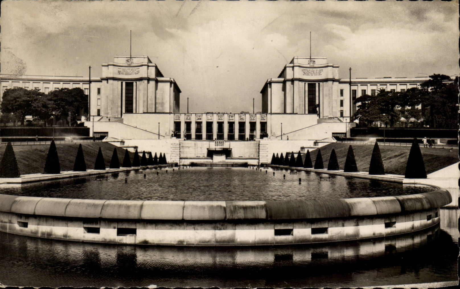 Paris CPA palais de Chaillot