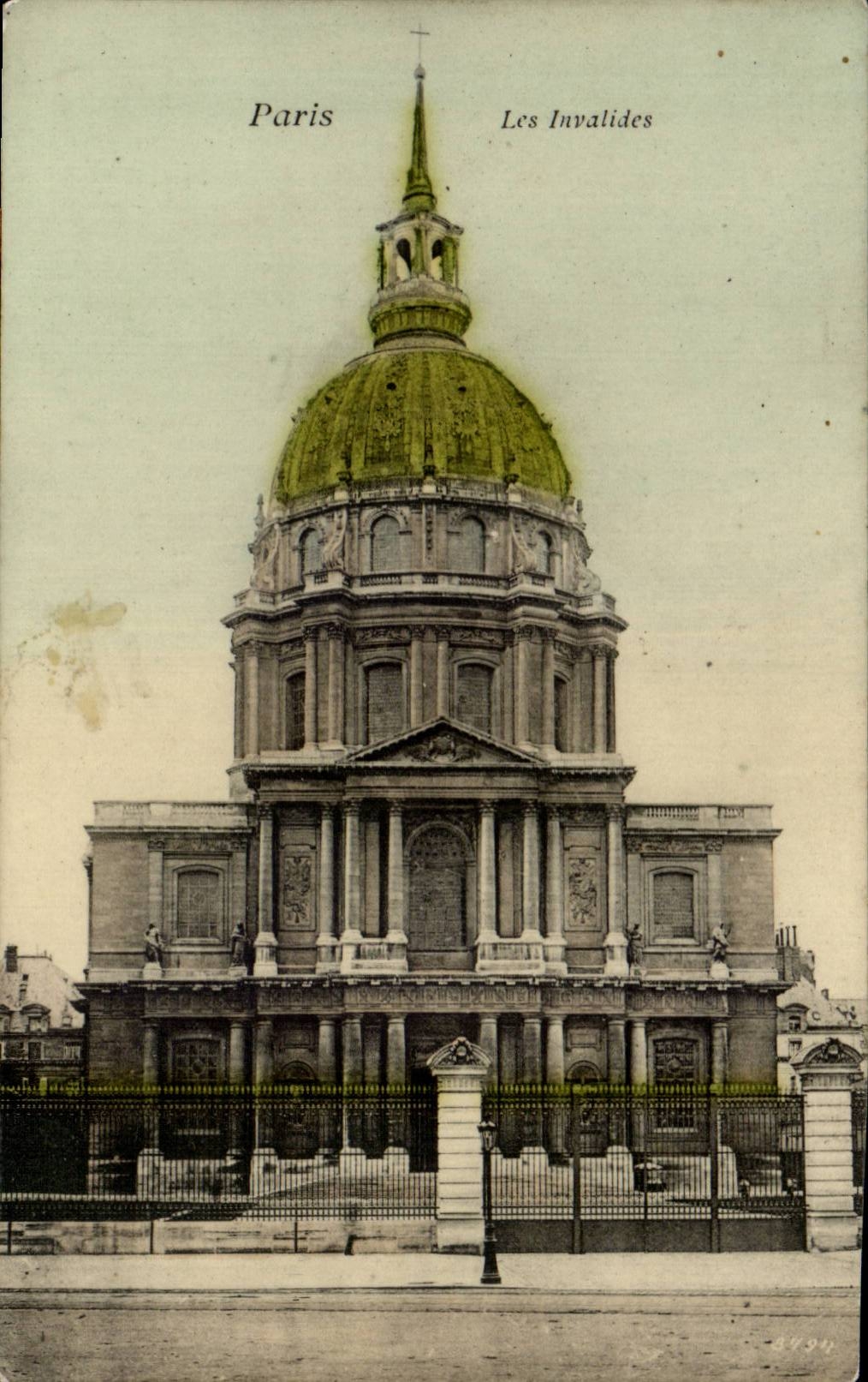 Paris CPA Les Invalides