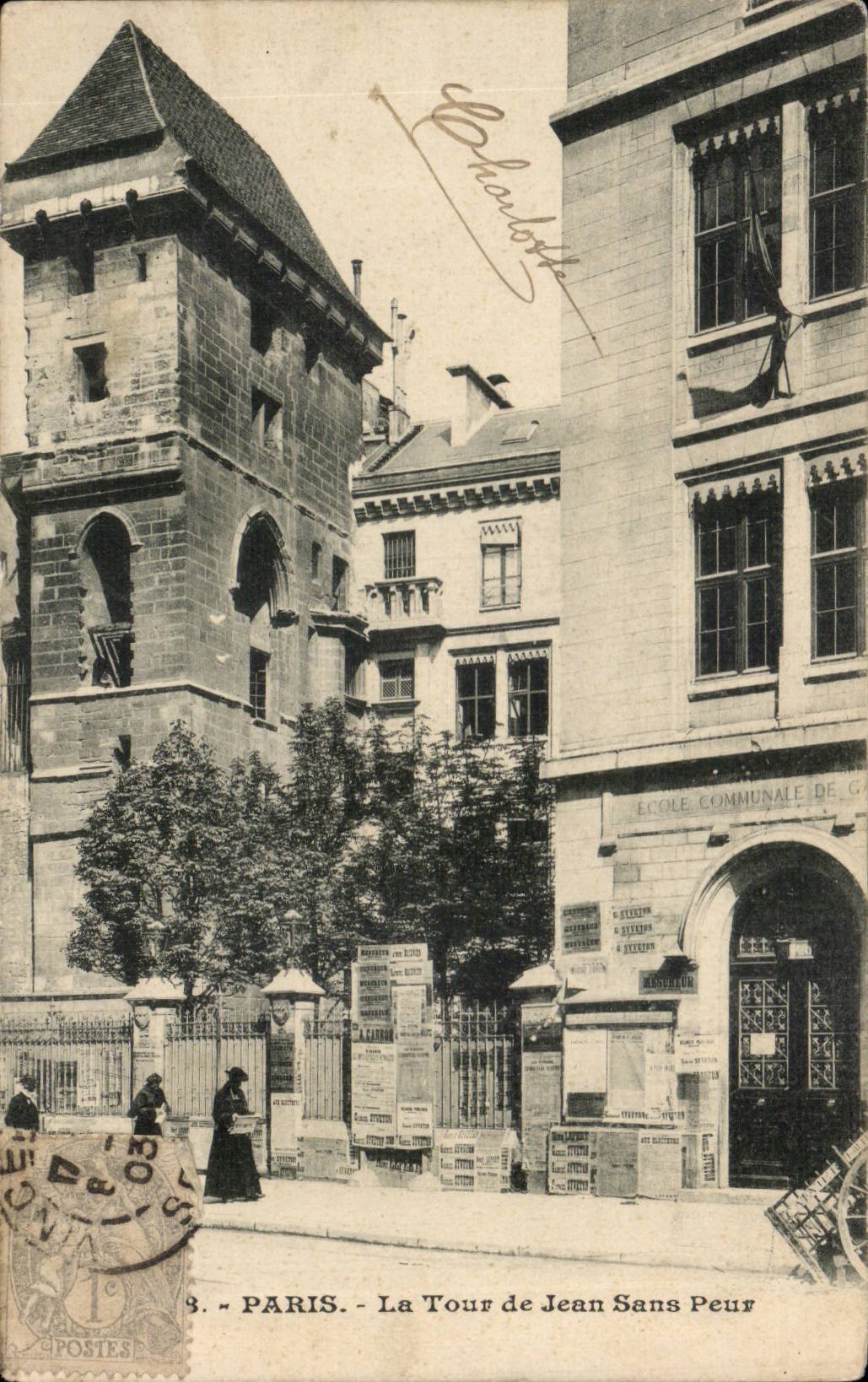 Paris CPA Tour de Jean Sans peur