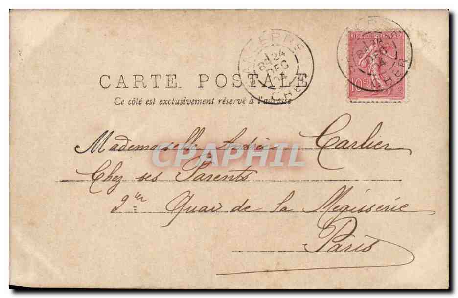 CPA Fantaisie Enfant Etoile Noel  — Rückseite