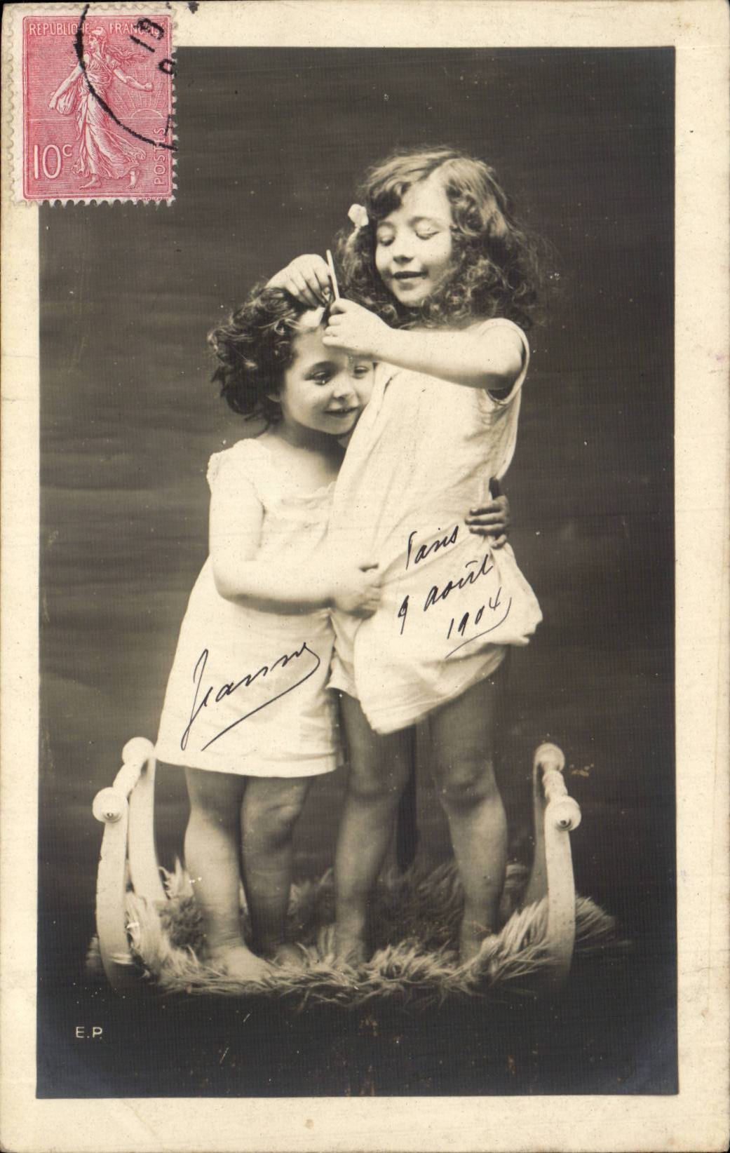 CPA Fantaisie Enfants