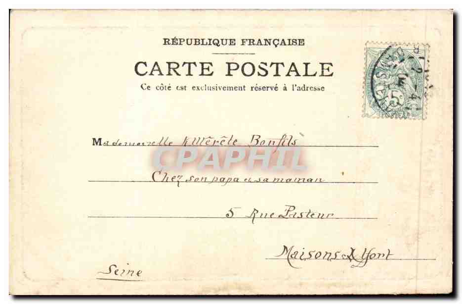 CPA Fantaisie Enfants Joyeux jours de Paques Easter — Rückseite