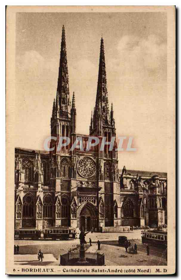 Bordeaux — Cathédrale Saint-André (côté Nord) — M. D.