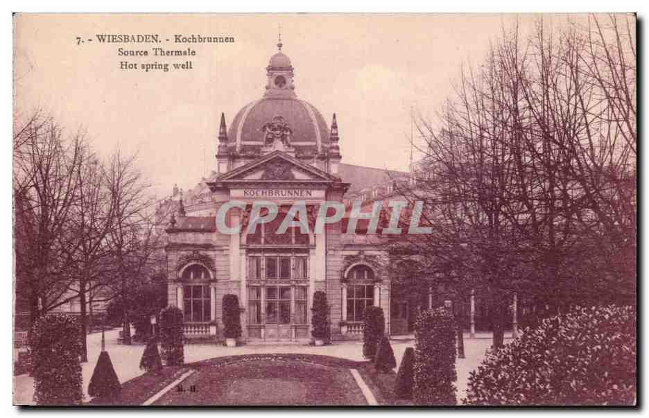 Wiesbaden - Kochbrunnen - Source Thermale