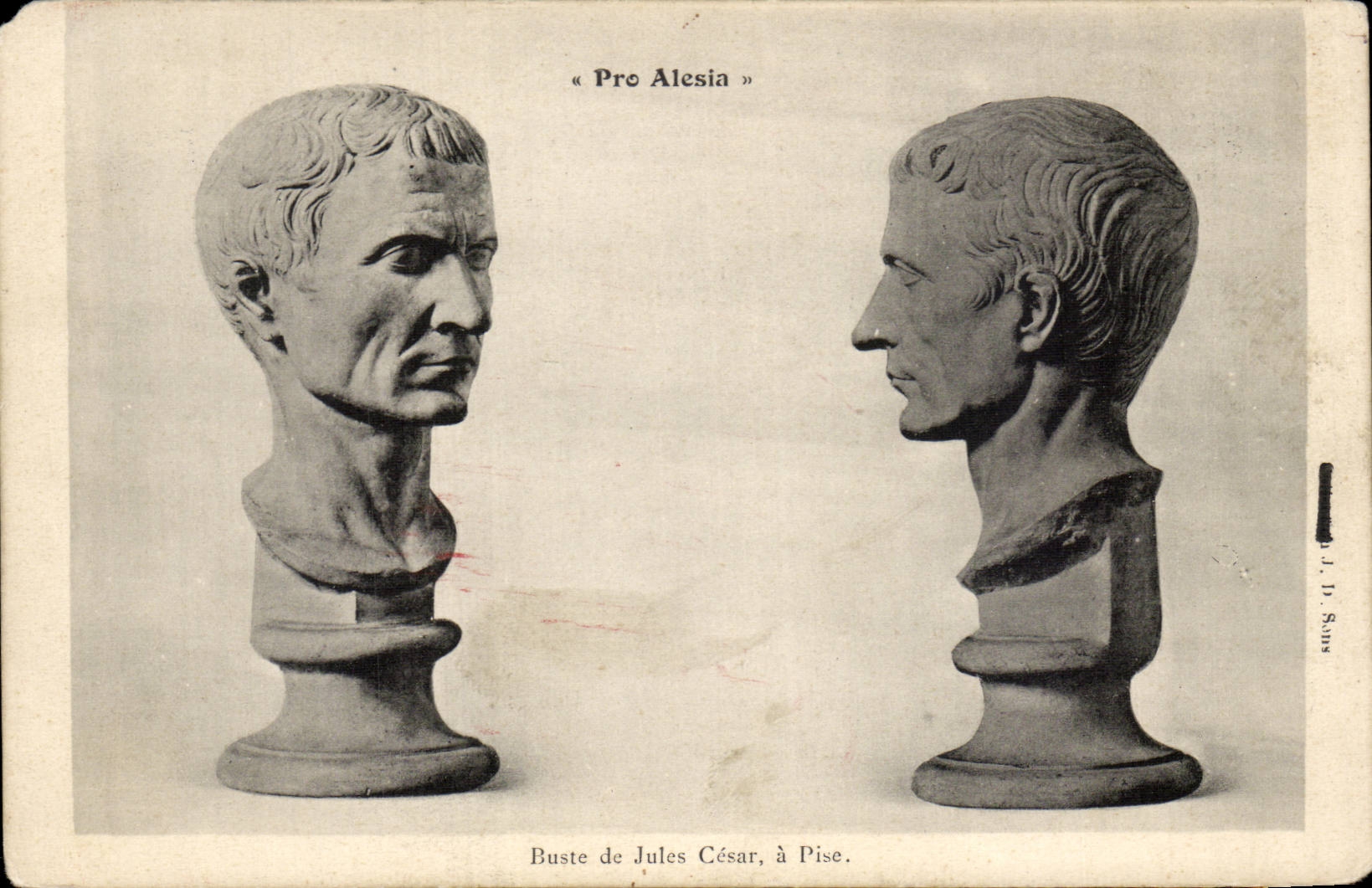 CPA pro Alesia Buste de Jules Cesar a Pise