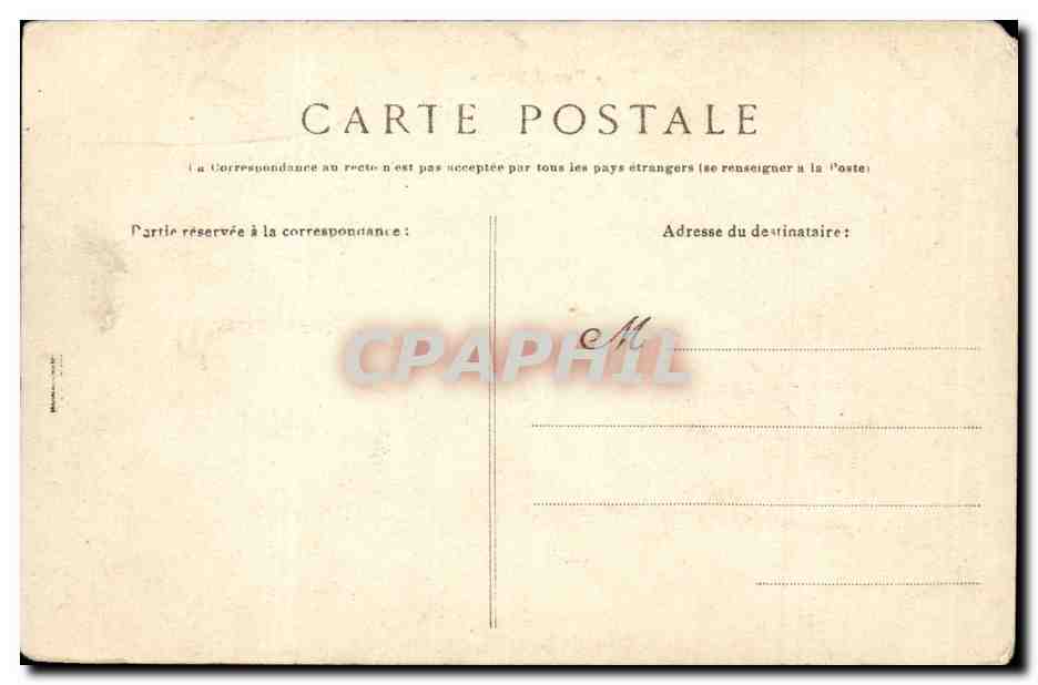CPA pro Alesia Buste de Jules Cesar a Pise — Rückseite