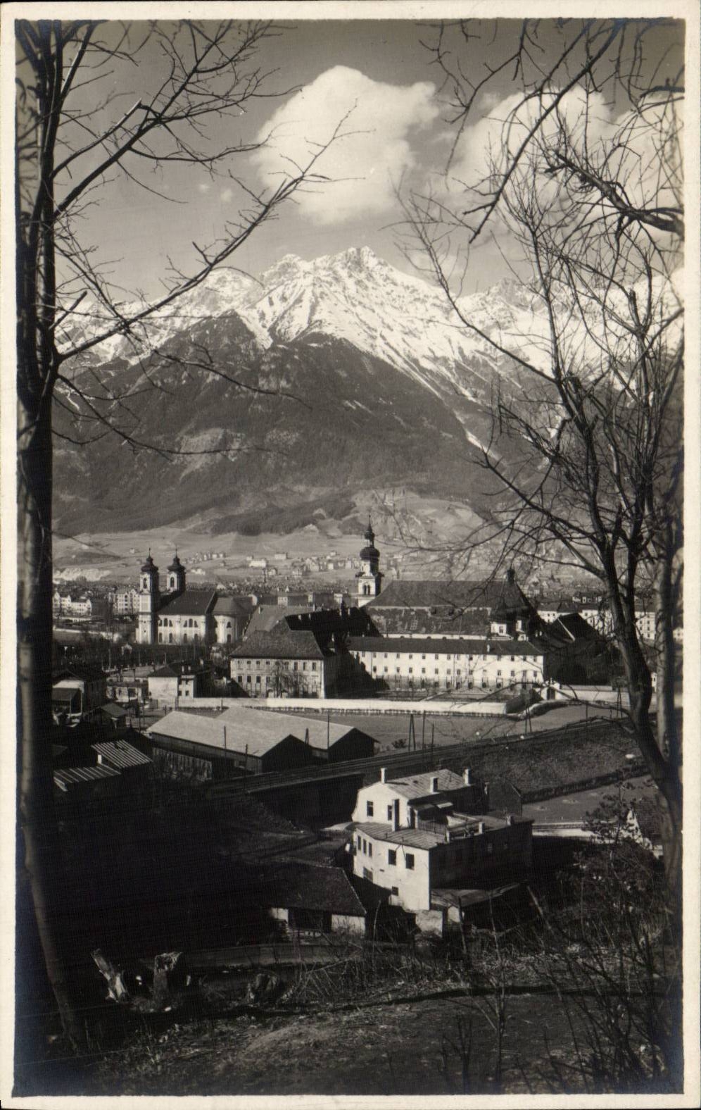 CPA Autriche Innsbruck vom Silltal