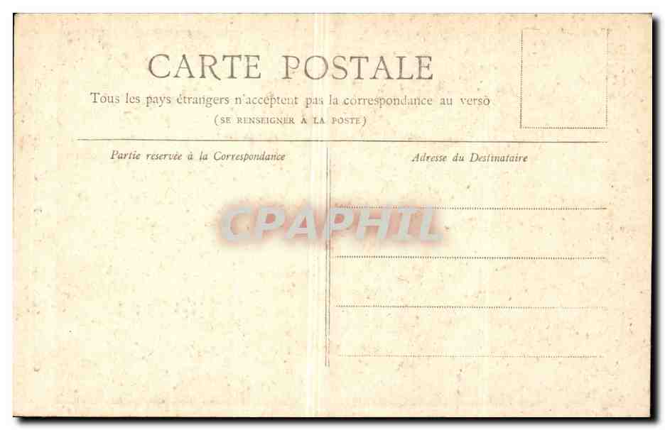 Paris - 4 - Notre Dame - CPA  — Verso