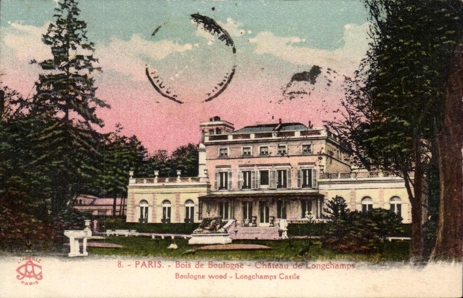 Paris - 16 - Bois de Boulogne - Chateau de Longchamps - CPA 