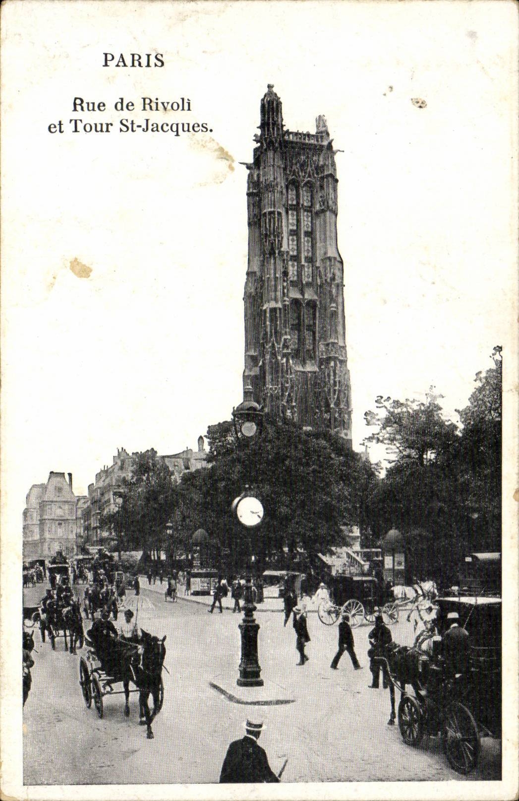 Paris - 4 - Tour Saint Jacques - CPA 