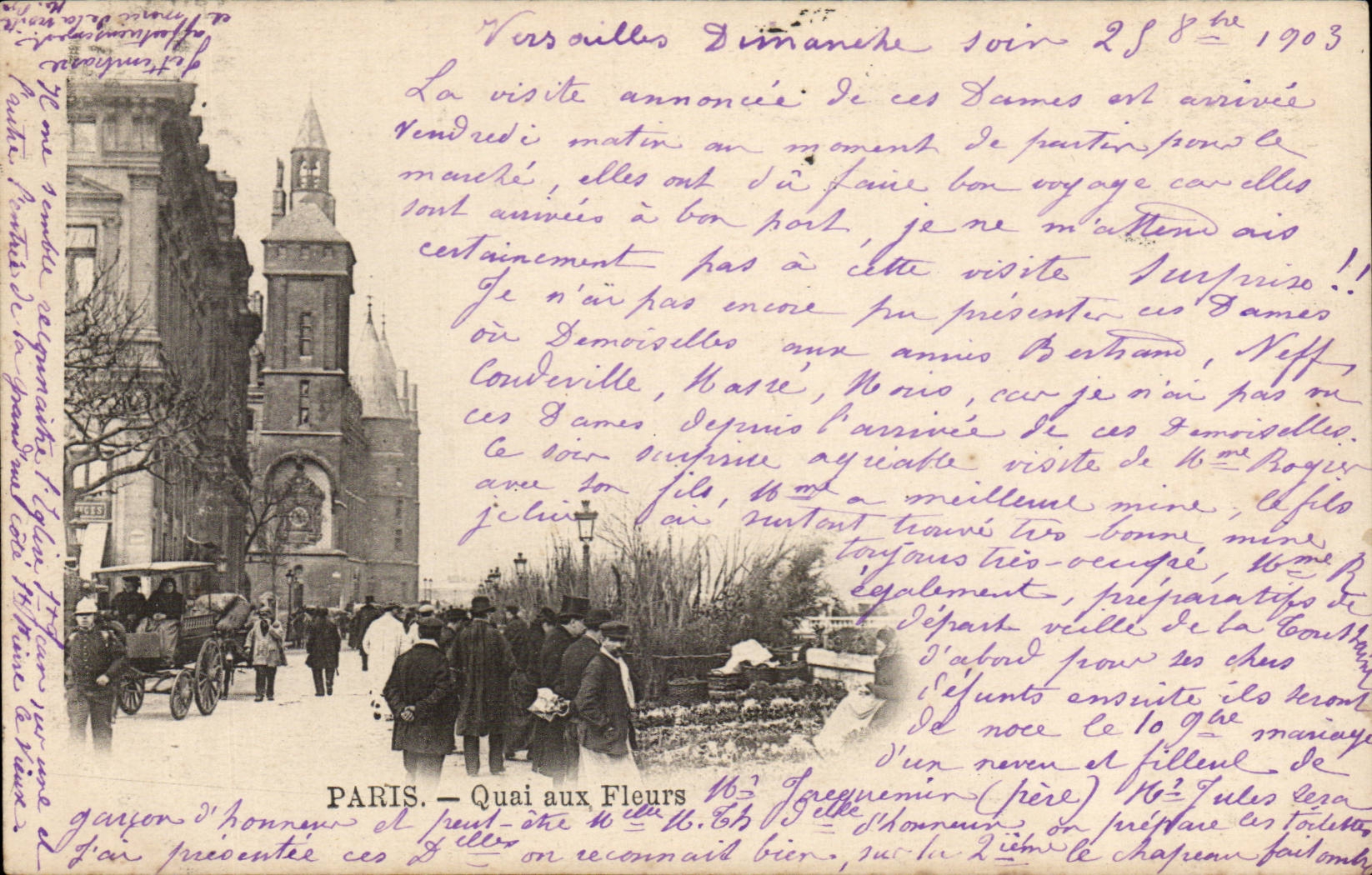 Paris — Quai aux Fleurs — éditeur non visible, n° de série non visible
