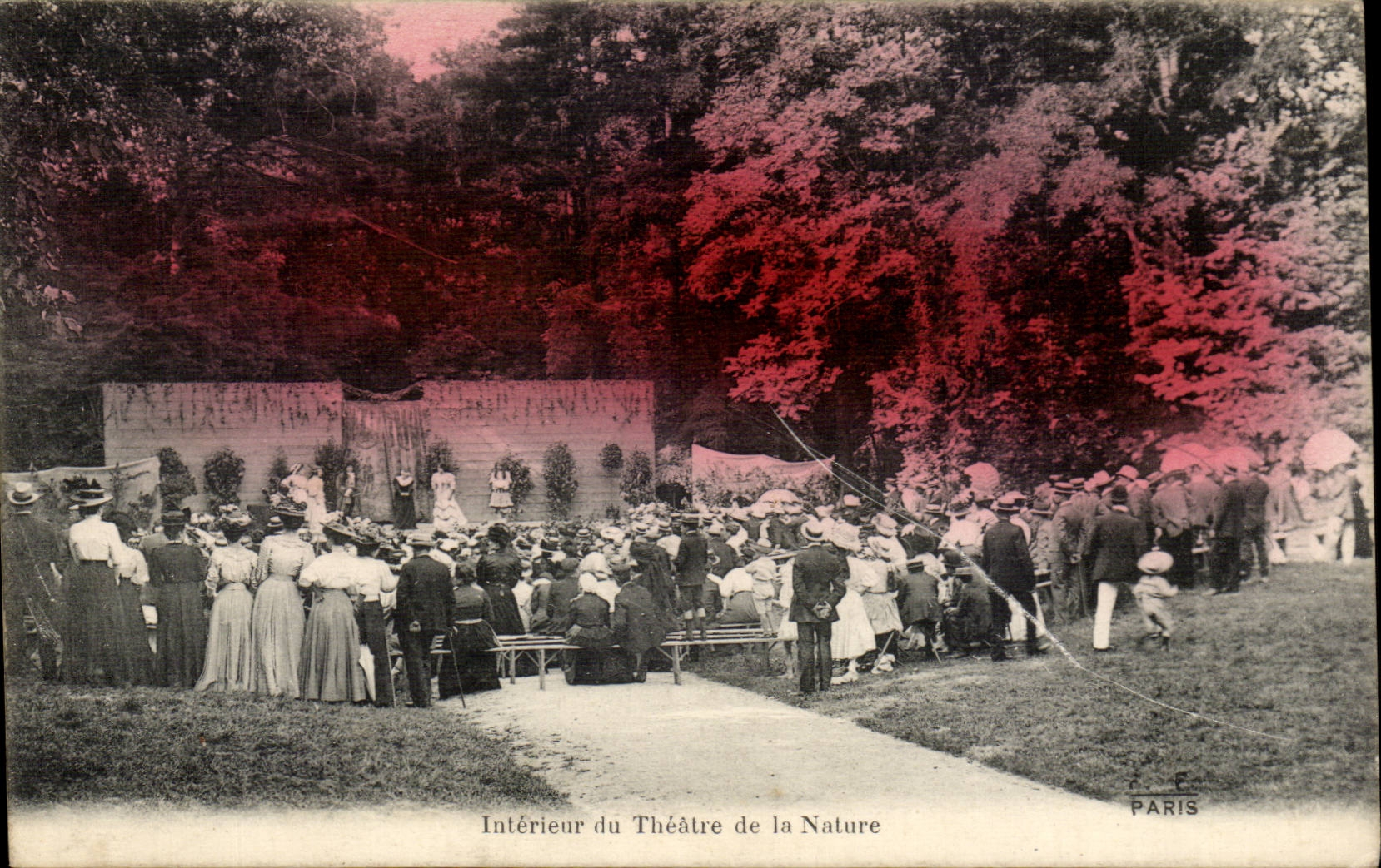 Paris - Interieur du Theatre de Nature - CPA 