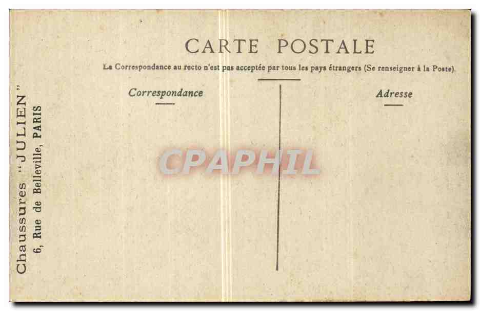 Paris - 16 - Le Trocadero - CPA  — Rückseite