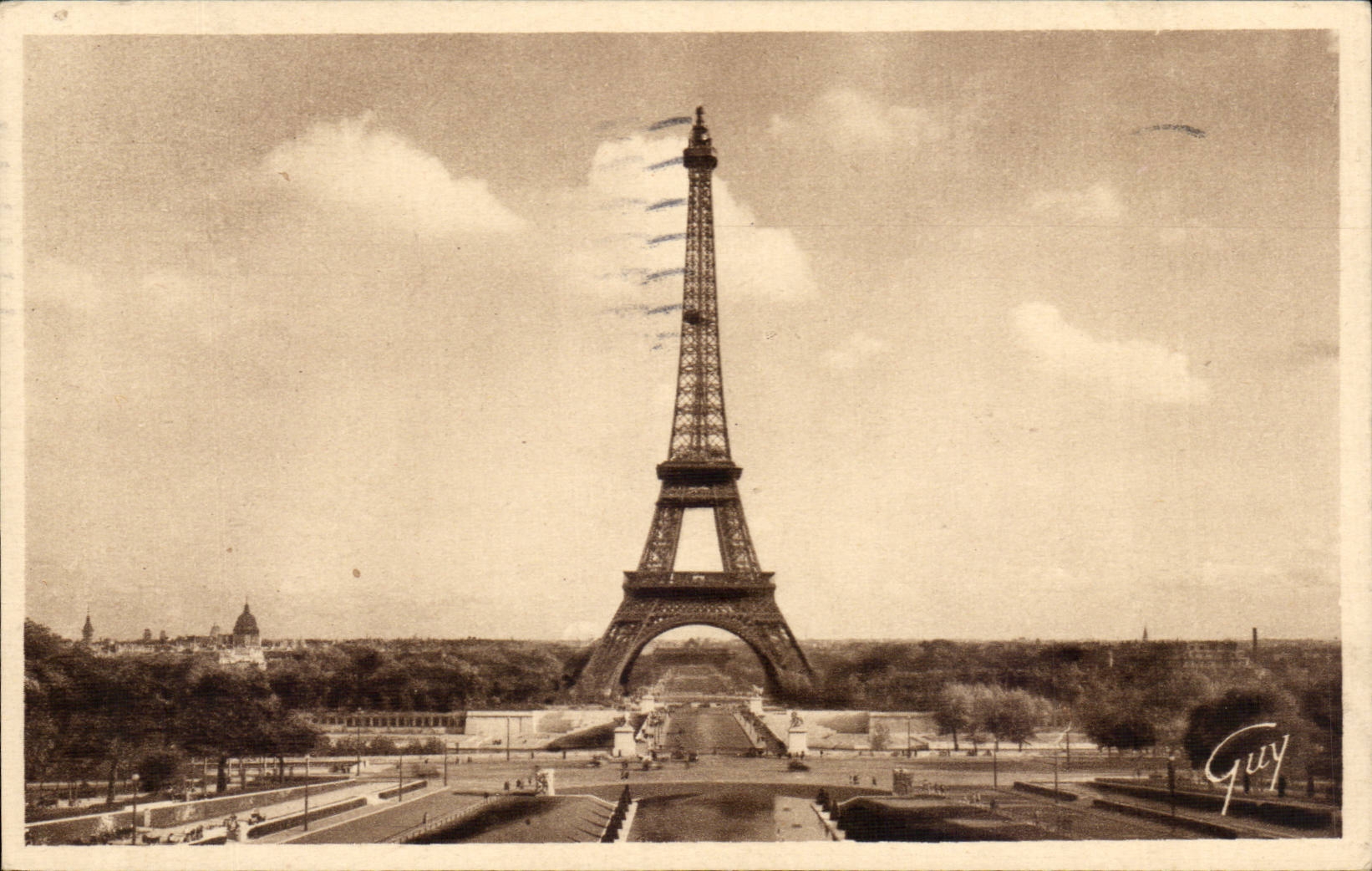 Paris - 7 - Tour Eiffel - Eiffel Tower - CPA 