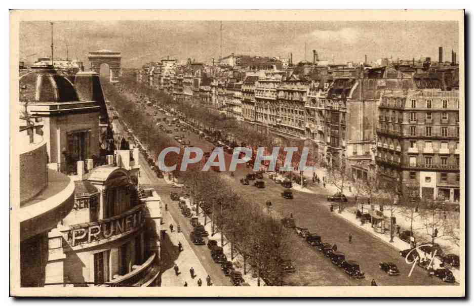 Paris - 8 - Avenue des Champs Elysees - CPA 