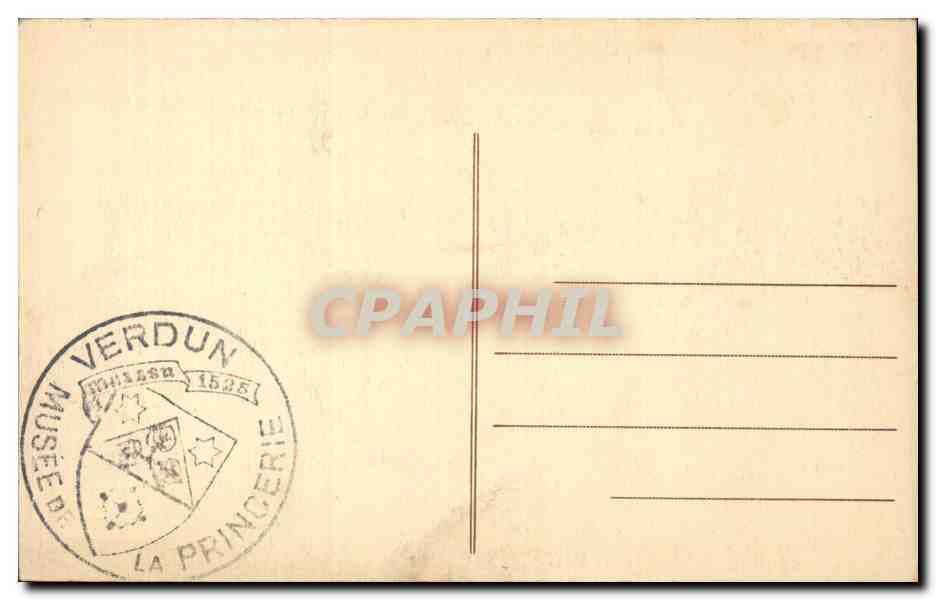 Verdun — Musée de la Princererie — Sépultures antiques et Inscriptions funéraires — Reverso