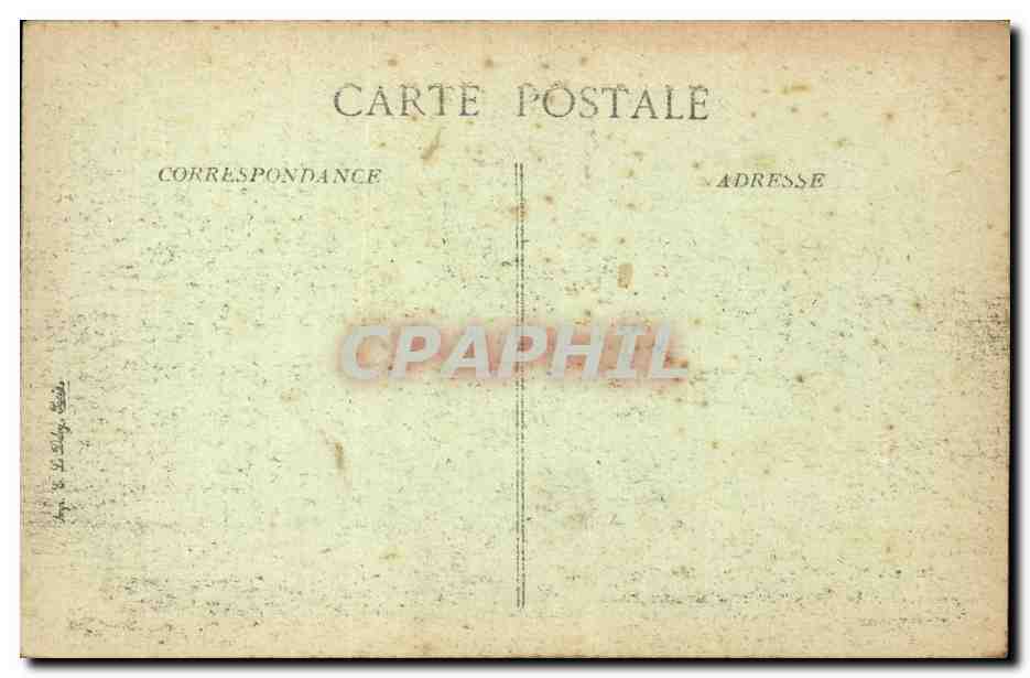 Verdun bombardé — Rue Neuve, au fond Cercle Militaire — Viad, Paris N° 1436 — Reverso