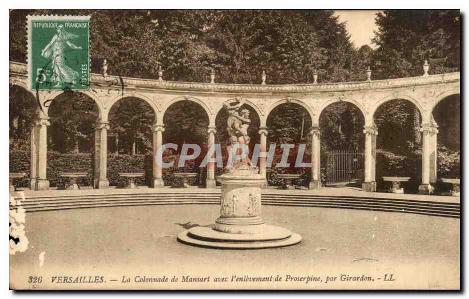 Versailles - La Colonnade de Monsart - CPA 