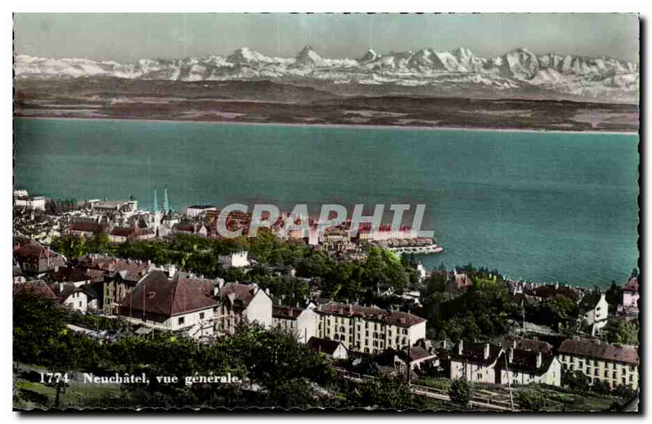 Suisse - Schweiz - Neuchatel - Vue Generale - CPA 