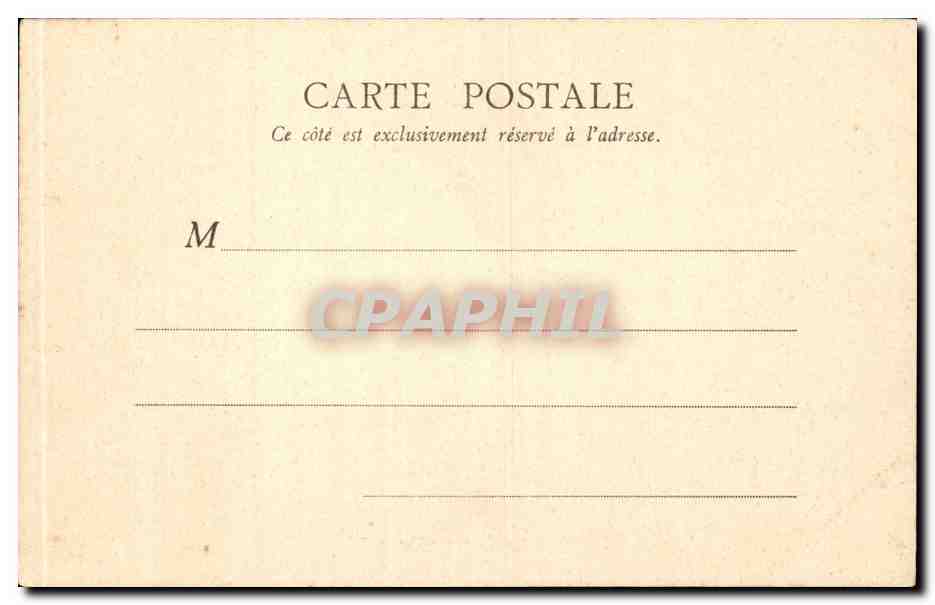 Paris - 14 - Avenue de l'Observatoire - CPA  — Rückseite