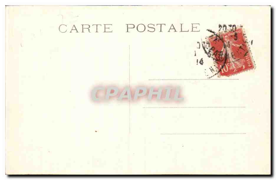 Paris - 7 - Ecole Militaire - CPA  — Rückseite