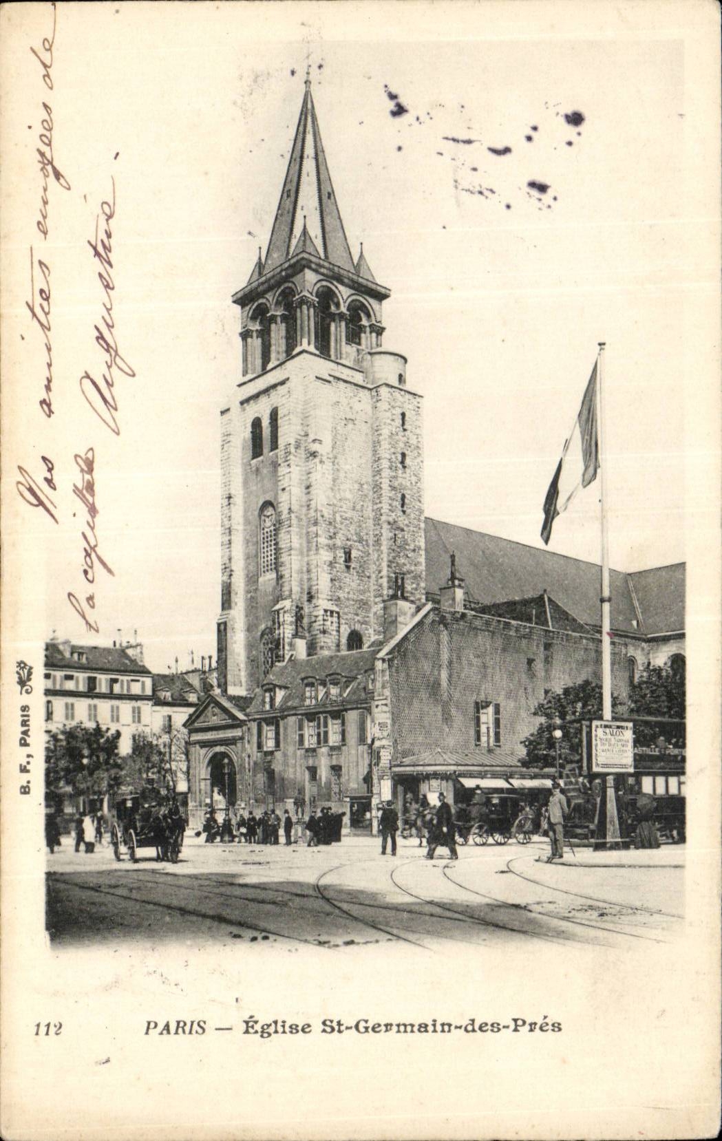 Paris - 6 - Eglise Saint Germain des Pres - CPA 