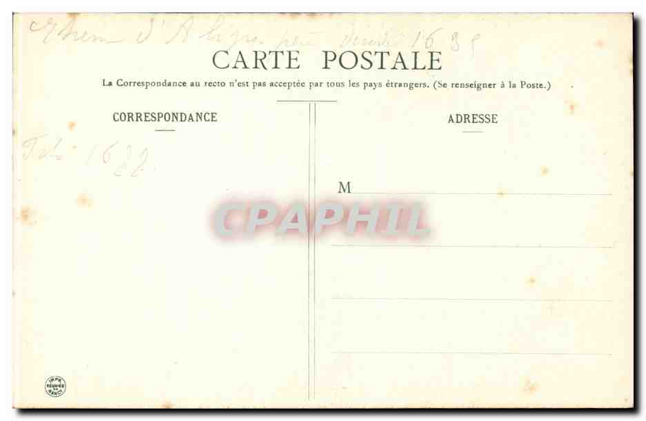 Paris - 1 - Saint Germain L'Auxerrois - CPA  — Verso