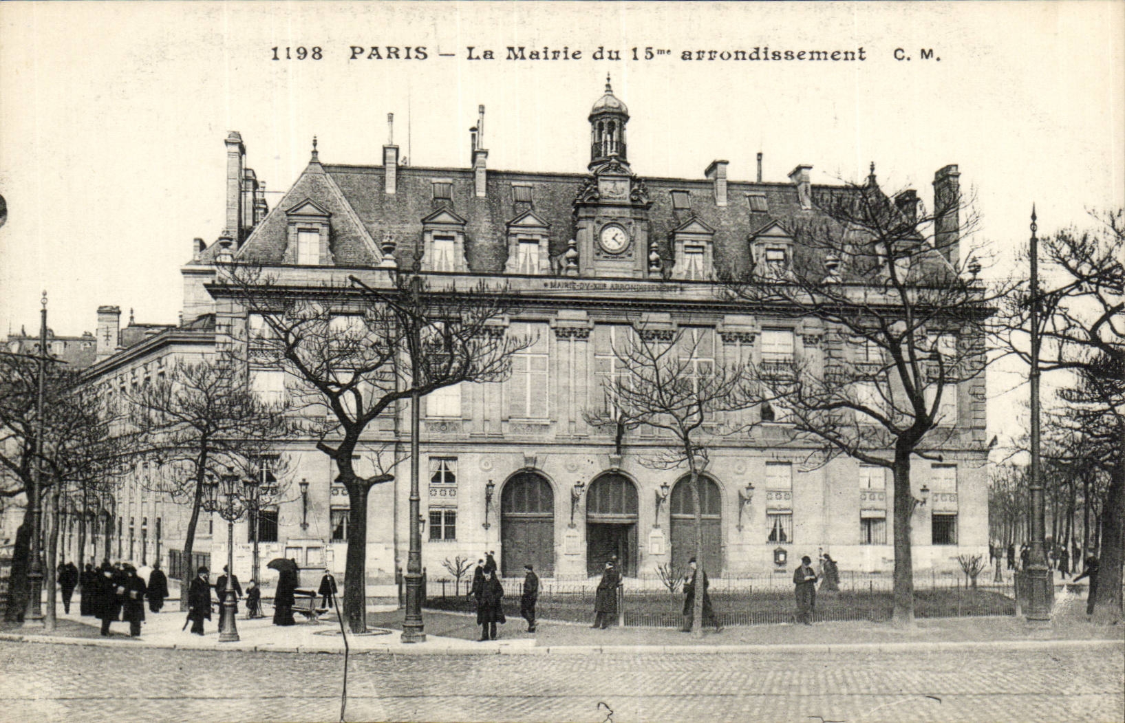 Paris - 15 - La Mairie du XV arrondissement - CPA 